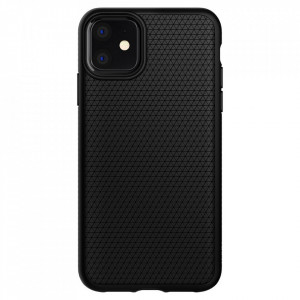 Оригинален гръб SPIGEN Liquid Air - iPhone 11 черен мат - Img 3