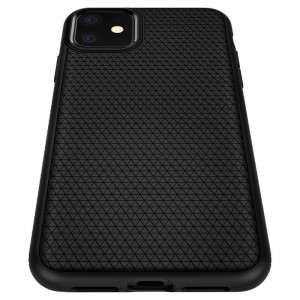 Оригинален гръб SPIGEN Liquid Air - iPhone 11 черен мат - Img 18