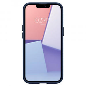 Оригинален гръб SPIGEN Liquid Air - iPhone 13 тъмносин - Img 4