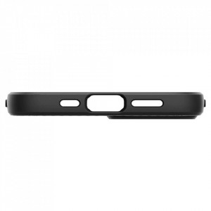 Оригинален гръб SPIGEN Liquid Air - iPhone 13 черен мат - Img 6