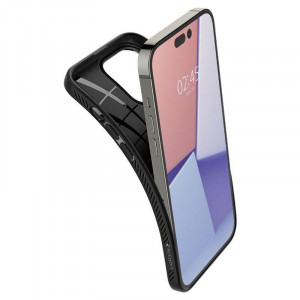 Оригинален гръб SPIGEN Liquid Air - iPhone 14 Pro Max черен мат - Img 18
