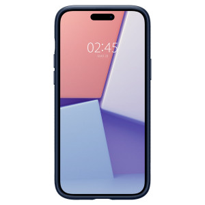 Оригинален гръб SPIGEN Liquid Air - iPhone 15 Plus тъмносин - Img 2