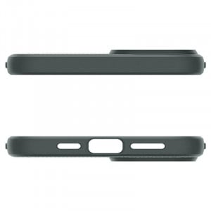 Оригинален гръб SPIGEN Liquid Air - iPhone 15 Plus Abyss Green - Img 15