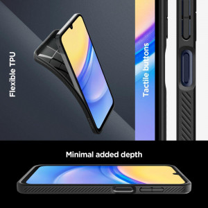Оригинален гръб SPIGEN Liquid Air - Samsung Galaxy A15 / A15 5G черен мат - Img 16