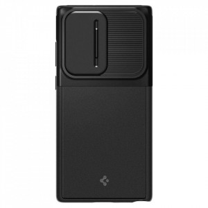 Оригинален гръб SPIGEN Optik Armor - Samsung Galaxy S22 Ultra черен - Img 3