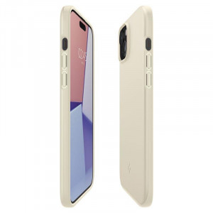 Оригинален гръб SPIGEN Thin Fit - iPhone 15 Plus бежов - Img 15