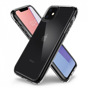 Оригинален гръб SPIGEN Ultra Hybrid - iPhone 11 кристалнопрозрачен - Img 2