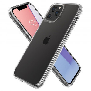 Оригинален гръб SPIGEN Ultra Hybrid - iPhone 12 Pro Max кристалнопрозрачен - Img 16