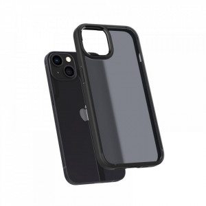 Оригинален гръб SPIGEN Ultra Hybrid - iPhone 13 Matte Frost Black - Img 7