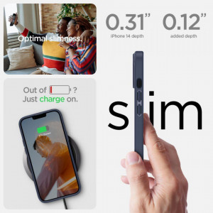 Оригинален гръб SPIGEN Ultra Hybrid - iPhone 14 Plus син - Img 9