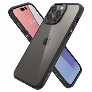 Оригинален гръб SPIGEN Ultra Hybrid - iPhone 14 Pro черен мат - Img 7