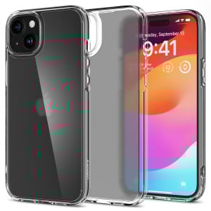 Оригинален гръб SPIGEN Ultra Hybrid - iPhone 15 Plus кристалнопрозрачен - Img 1