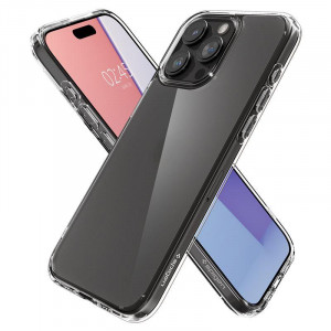 Оригинален гръб SPIGEN Ultra Hybrid - iPhone 15 Pro Frost Clear - Img 19