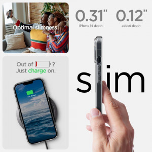 Оригинален гръб SPIGEN Ultra Hybrid MagSafe - iPhone 14 Plus Carbon Fiber - Img 13