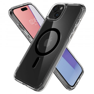 Оригинален гръб SPIGEN Ultra Hybrid MagSafe - iPhone 15 черен - Img 5