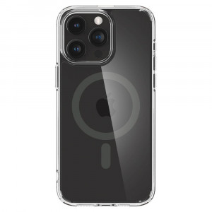 Оригинален гръб SPIGEN Ultra Hybrid MagSafe - iPhone 15 Pro Max графит - Img 1