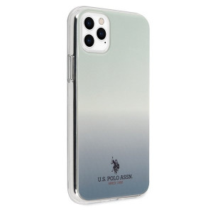 Оригинален гръб US POLO Gradient USHCN65TRDGLB - iPhone 11 Pro Max син - Img 5