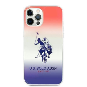 Оригинален гръб US POLO Gradient USHCP12LPCDGBR - iPhone 12 Pro Max многоцветен - Img 2