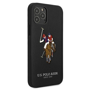 Оригинален гръб US POLO Polo Embroidery USHCP12LPUGFLBK - iPhone 12 Pro Max черен - Img 4