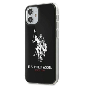 Оригинален гръб US POLO Shiny Big Logo USHCP12STPUHRBK - iPhone 12 mini черен - Img 2