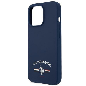 Оригинален гръб US POLO Silicone USHCP13XSFGV - iPhone 13 Pro Max тъмносин - Img 6