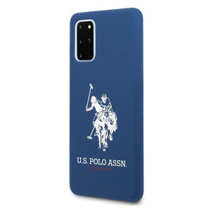 Оригинален гръб US POLO Silicone USHCS67SLHRNV - Samsung Galaxy S20+ / S20+ 5G тъмносив - Img 2