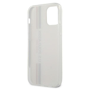 Оригинален гръб US POLO Tricolor USHCP12SPCUSSWH - iPhone 12 mini бял - Img 9