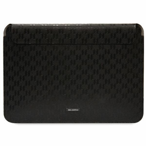 Оригинален калъф за лаптоп KARL LAGERFELD Saffiano Plaque KLCS14SAKLHPK 14" черен - Img 1