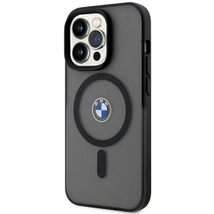 Оригинален твърд гръб BMW Signature MagSafe BMHMP14LDSLK - iPhone 14 Pro черен - Img 2