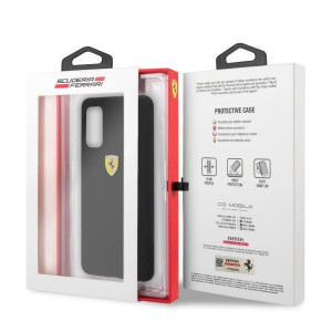 Оригинален твърд гръб FERRARI Silicone FESSIHCS62BK - Samsung Galaxy S20 / S20 5G черен - Img 7