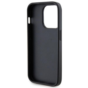 Оригинален твърд гръб GUESS Strass Metal Logo GUHCP15XPS4DGPK - iPhone 15 Pro Max черен - Img 7
