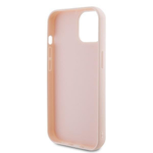 Оригинален твърд гръб KARL LAGERFELD 3D Rubber Glitter Logo - iPhone 15 розов - Img 7
