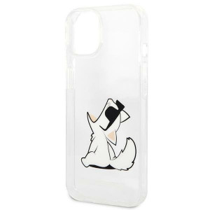 Оригинален твърд гръб KARL LAGERFELD Choupette Fun KLHCP14MCFNRC - iPhone 14 Plus прозрачен - Img 6