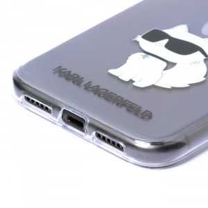 Оригинален твърд гръб KARL LAGERFELD Ikonik Choupette KLHCN61HNCHTCT - iPhone 11 прозрачен - Img 11