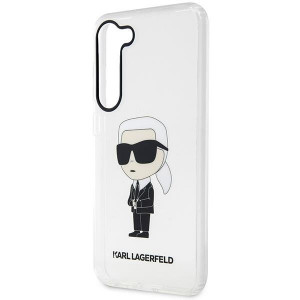 Оригинален твърд гръб KARL LAGERFELD Ikonik KARL LAGERFELD KLHCS23MHNIKTCT - Samsung Galaxy S23+ прозрачен - Img 6
