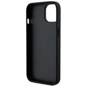 Оригинален твърд гръб KARL LAGERFELD Saffiano Monogram Choupette KLHCP14MSAKHPCK - iPhone 14 Plus черен - Img 7