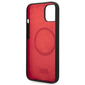 Оригинален твърд гръб KARL LAGERFELD Silicone Choupette Head KLHMP14MSLCHBK MagSafe - iPhone 14 Plus черен - Img 7