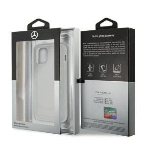 Оригинален твърд гръб MERCEDES Clear MEHCP12SARCT - iPhone 12 mini прозрачен - Img 7