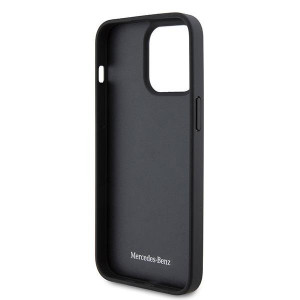 Оригинален твърд гръб MERCEDES Leather Urban MEHCP15LARMRE - iPhone 15 Pro червен - Img 7