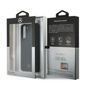 Оригинален твърд гръб MERCEDES Silicone MEHCS21 5GSSILNA - Samsung Galaxy S21 5G син - Img 8
