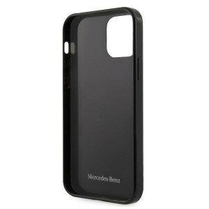 Оригинален твърд гръб MERCEDES Stars MEHCP12MESPBK - iPhone 12 / 12 Pro сребрист - Img 7