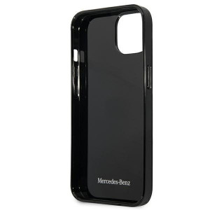 Оригинален твърд гръб MERCEDES Stars MEHCP13SESPBK - iPhone 13 mini сребрист / черен - Img 7