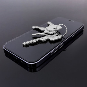Плосък закален стъклен протектор 9H WOZINSKY - Samsung Galaxy S24 Ultra с черна рамка - Img 7