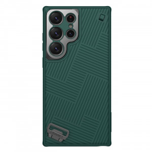 Подсилен гръб с каишка за китка Nillkin Strap - Samsung Galaxy S23 Ultra зелен - Img 3