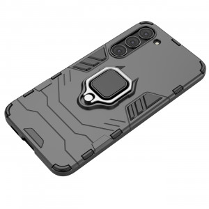 Подсилен гръб с магнитна стойка Ring Armor - iPhone 14 Plus черен - Img 6