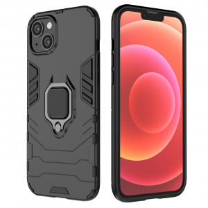 Подсилен гръб с магнитна стойка Ring Armor - iPhone 14 Pro Max черен - Img 19