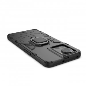 Подсилен гръб с магнитна стойка Ring Armor - OnePlus Ace черен - Img 17
