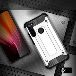 Подсилен гръб Hybrid Armor - Samsung Galaxy A11 сребрист - Img 3