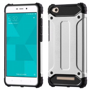 Подсилен гръб Hybrid Armor - Xiaomi Redmi 4A сребрист - Img 1