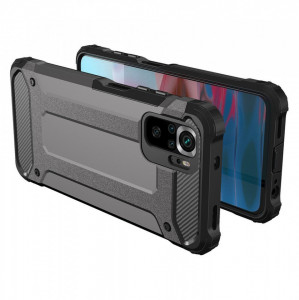Подсилен гръб Hybrid Armor - Xiaomi Redmi Note 11 Pro / 11 Pro 5G / 11E Pro черен - Img 2